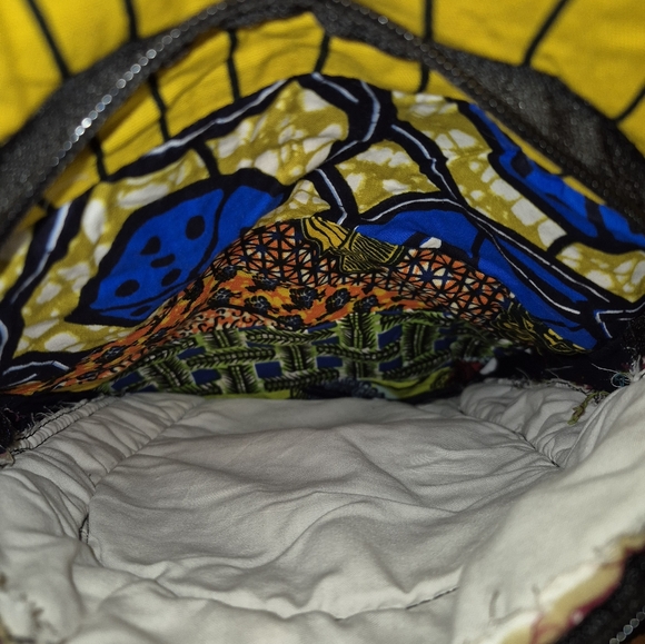 Ankara Delights African Print Backpack - Large - Picture 7 of 8